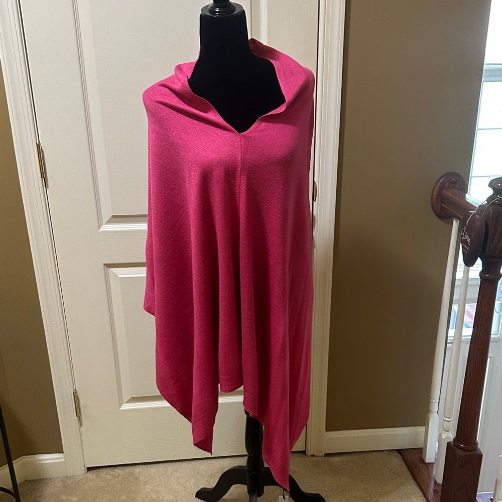 Elegant Pink Shawl Wrap